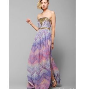 Ecote beaded maxi dress